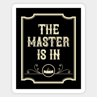 The Game Master Is In Sticker